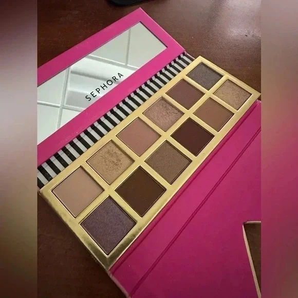 NWOT Sephora Warm Wishes 12 Eyeshadow Palette - Picture 4 of 4